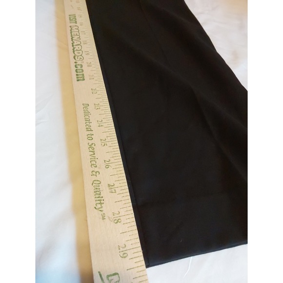 White House Black Market Women's Classic Black Slim Boot Pants Sz 8S Office - Picture 4 of 10